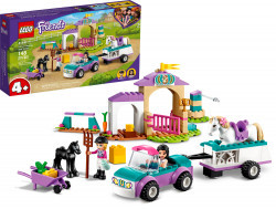 Конструктор Lego Friends 41441 Тренировка лошади и прицеп для перевозки