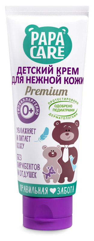 Детский крем для чувствительной и сухой кожи Papa Care 100 мл