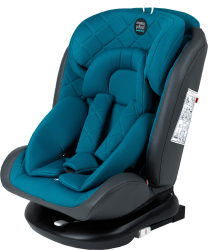 Автокресло группа 0/1/2/3 (0-36 кг) AmaroBaby Brilliant Isofix класс D, бирюзовый