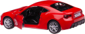 Машина Toyota 86 RMZ City 1:32, инерционная, красная, арт. 554020-RD