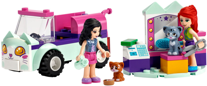 Конструктор Lego Friends 41439 Передвижной груминг-салон для кошек