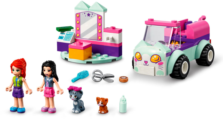 Конструктор Lego Friends 41439 Передвижной груминг-салон для кошек